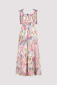 Monari volánové šaty s květinovým vzorem