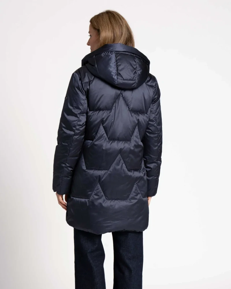 Green Goose dlouhá prošívaná bunda WEGA CAMILOUA