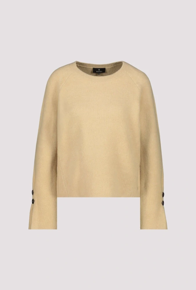 Monari svetr s dlouhým rukávem a knoflíky