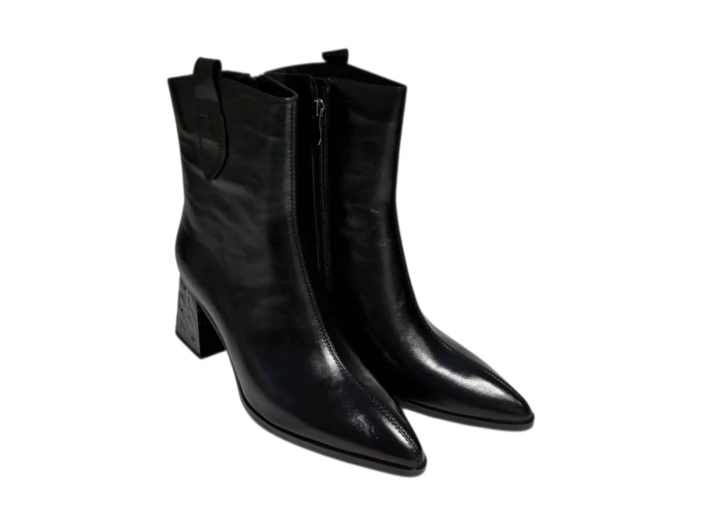 Urban Ladies stylové černé kotníkové boty