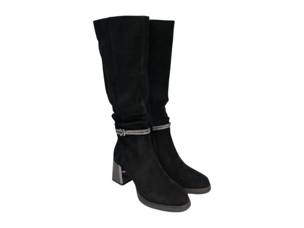 Urban Ladies dámské kozačky na podpatku