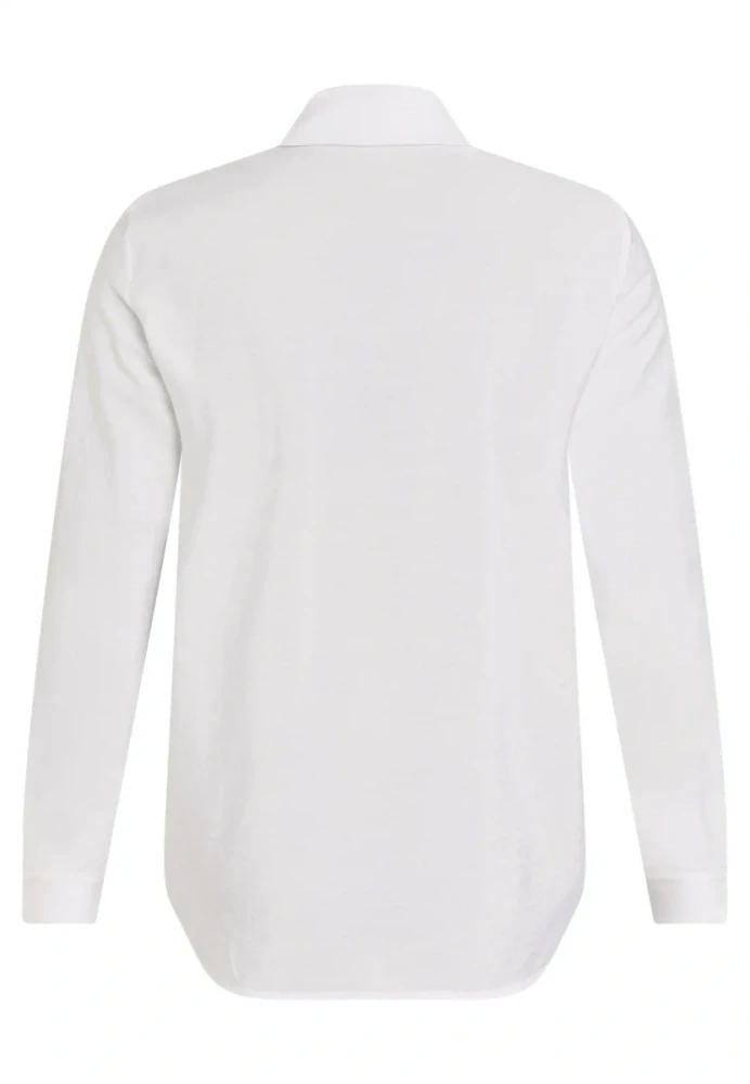 Marc Aurel klasická bílá košile s kapsami