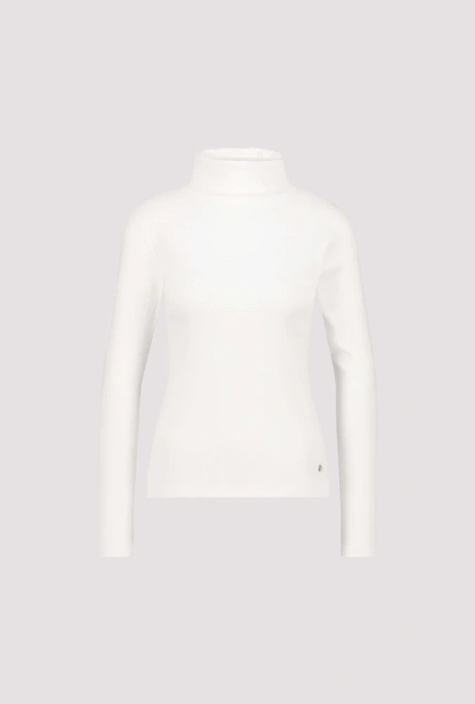 Monari bílé rolákové tričko