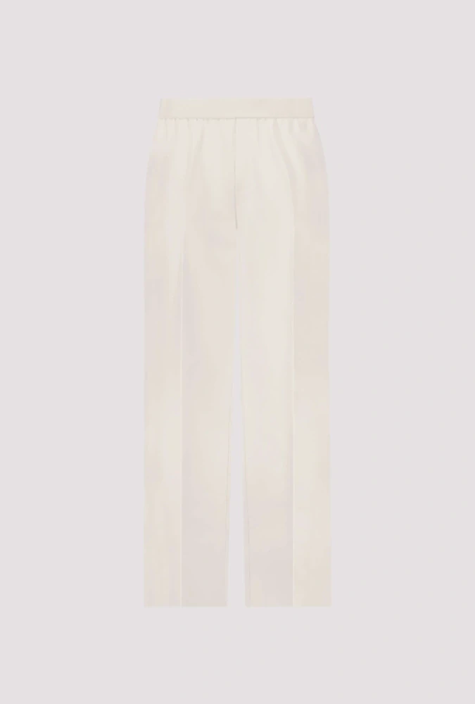 Monari kalhoty rovného střihu s rýhovanými nohavicemi