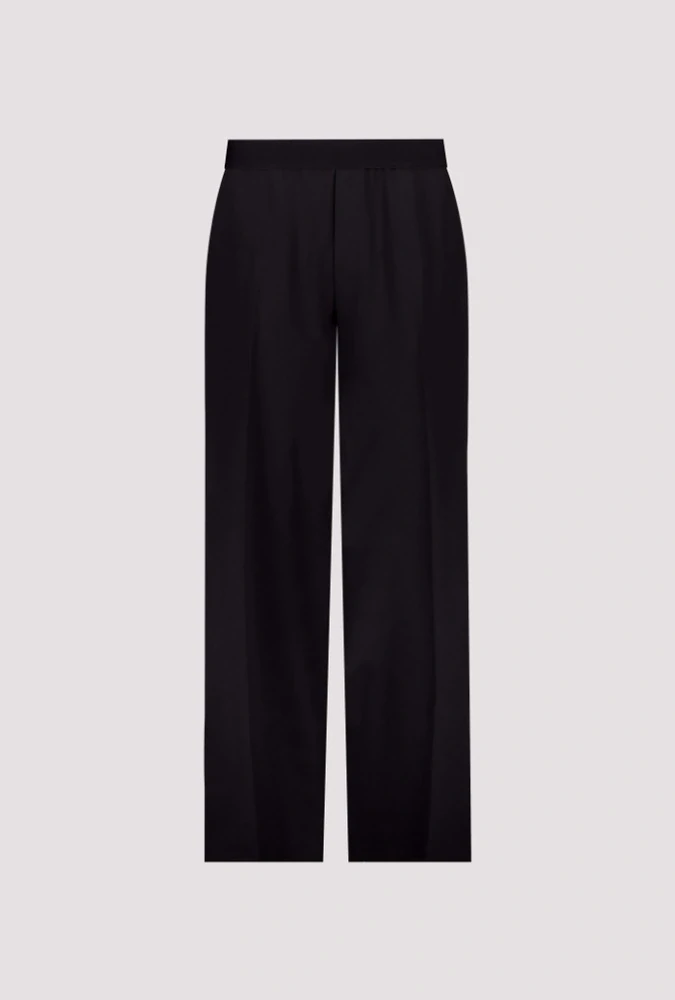 Monari kalhoty rovného střihu s rýhovanými nohavicemi