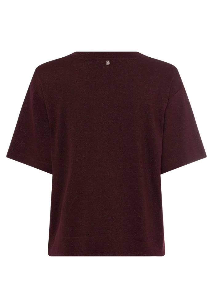 Marc Aurel třpytivé tričko s metalickým efektem