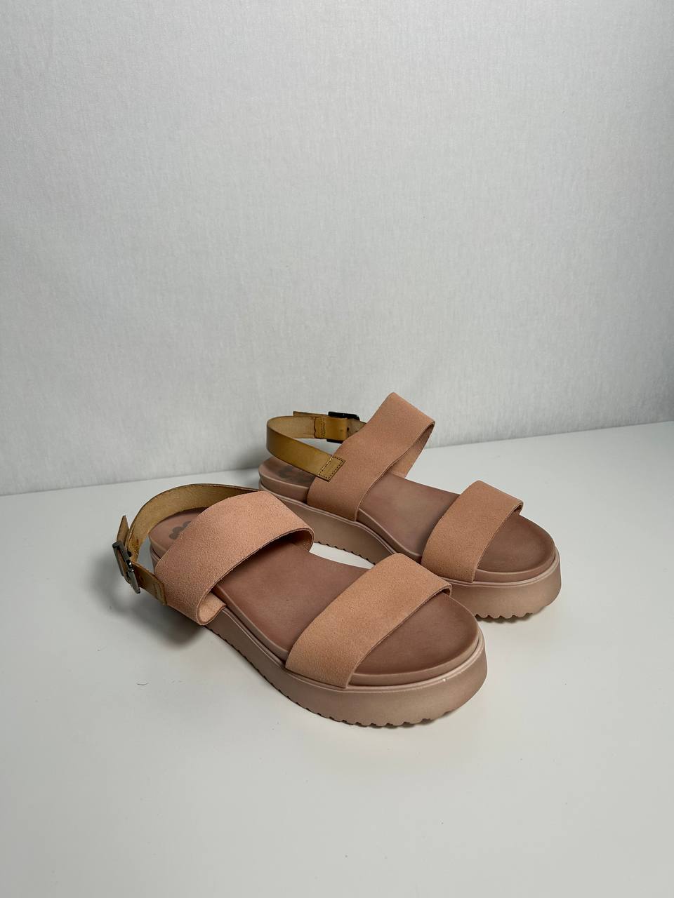 Porronet sandálky na platformě pleťové