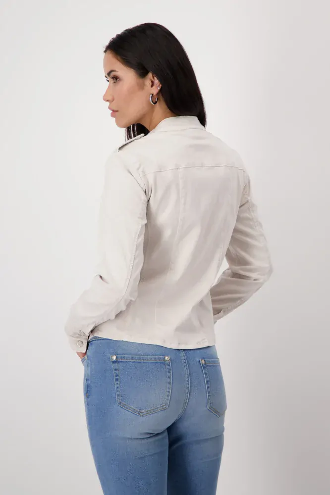 Monari bunda s klopovými kapsami 