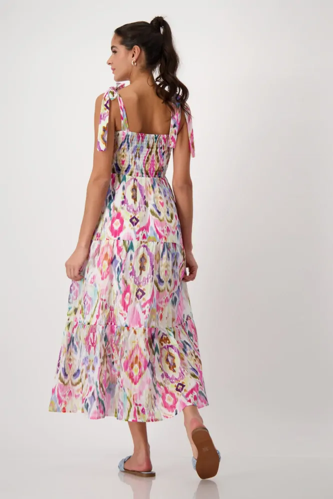 Monari volánové šaty s květinovým vzorem