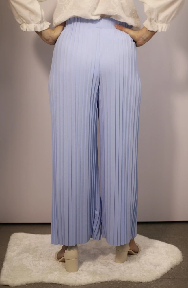 Dámské plisované volné kalhoty