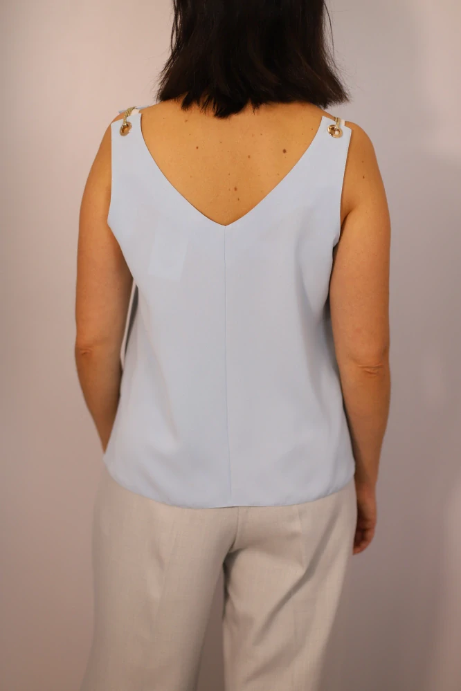 Dámská halenka bez rukávů