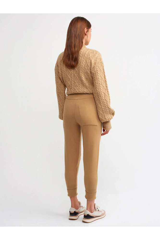 Béžové dámské tepláky