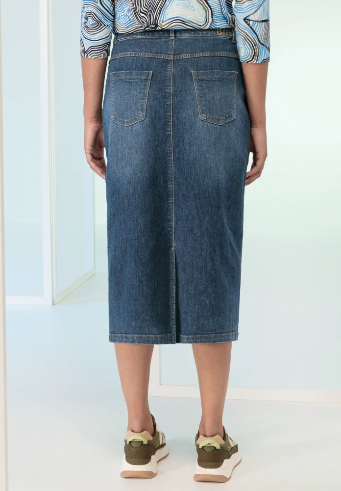 Bianca midi džínová sukně JONA