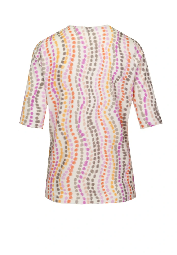 Bianca triko s potiskem a kulatým výstřihem