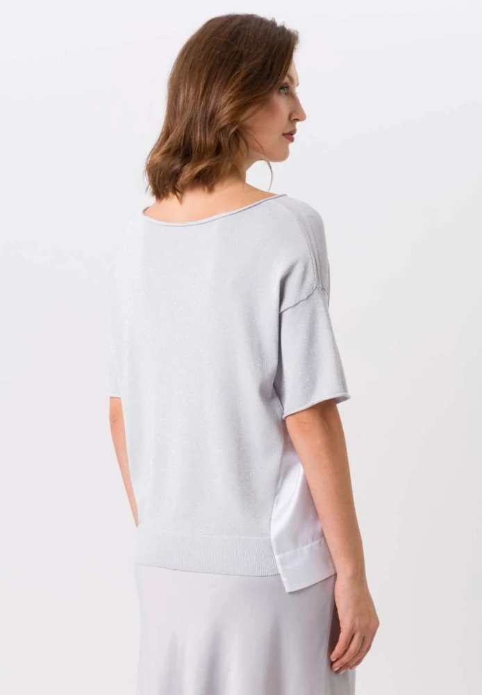 TUZZI dámská halenka se saténovými detaily