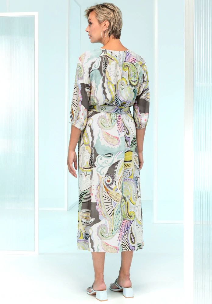 Bianca šaty s potiskem "ROSLYN"