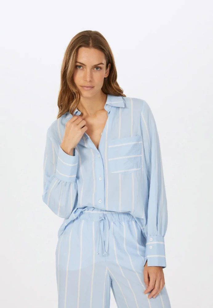 Marc Aurel košile s tkaným pruhem