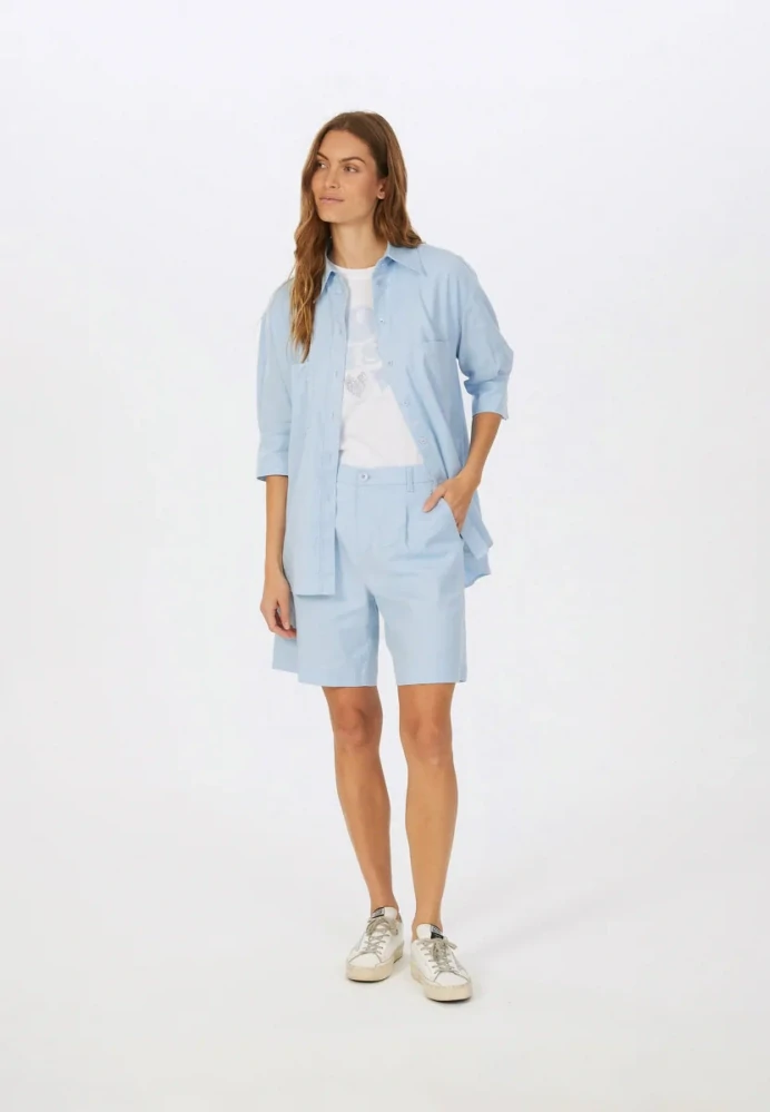 Marc Aurel šortky ze směsi lnu