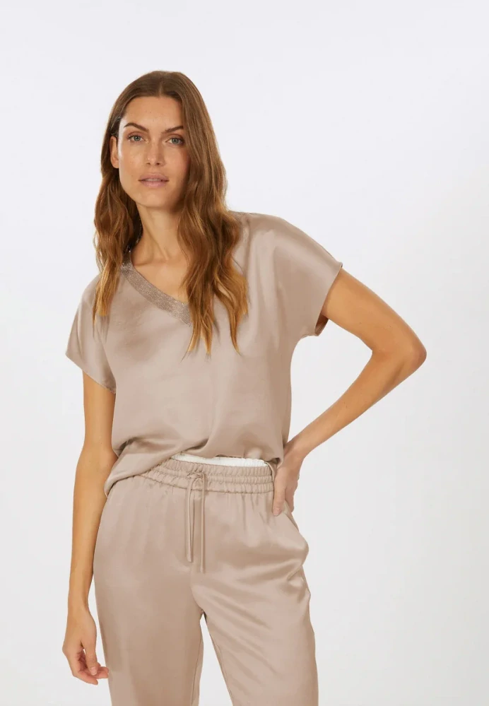 Marc Aurel saténový top