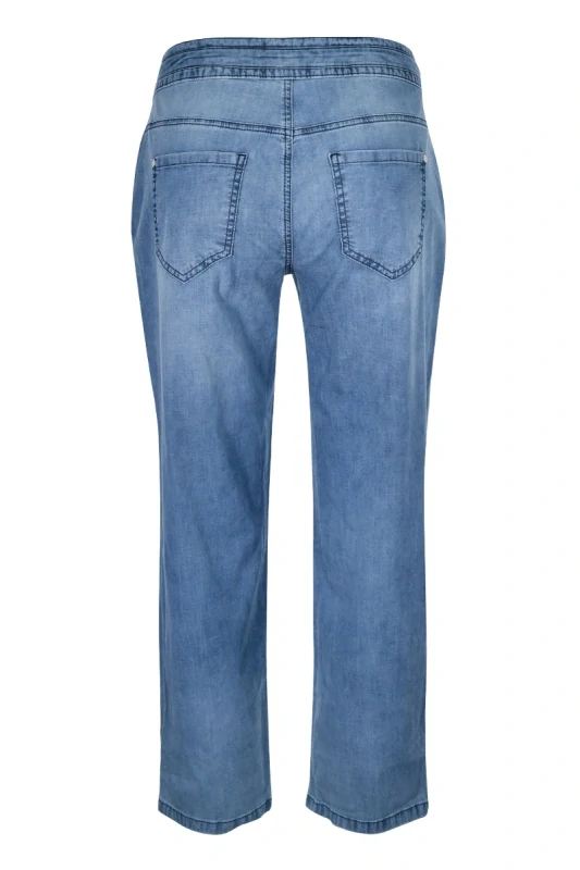 Kenny S ležérní kalhoty v módním džínovém vzhledu