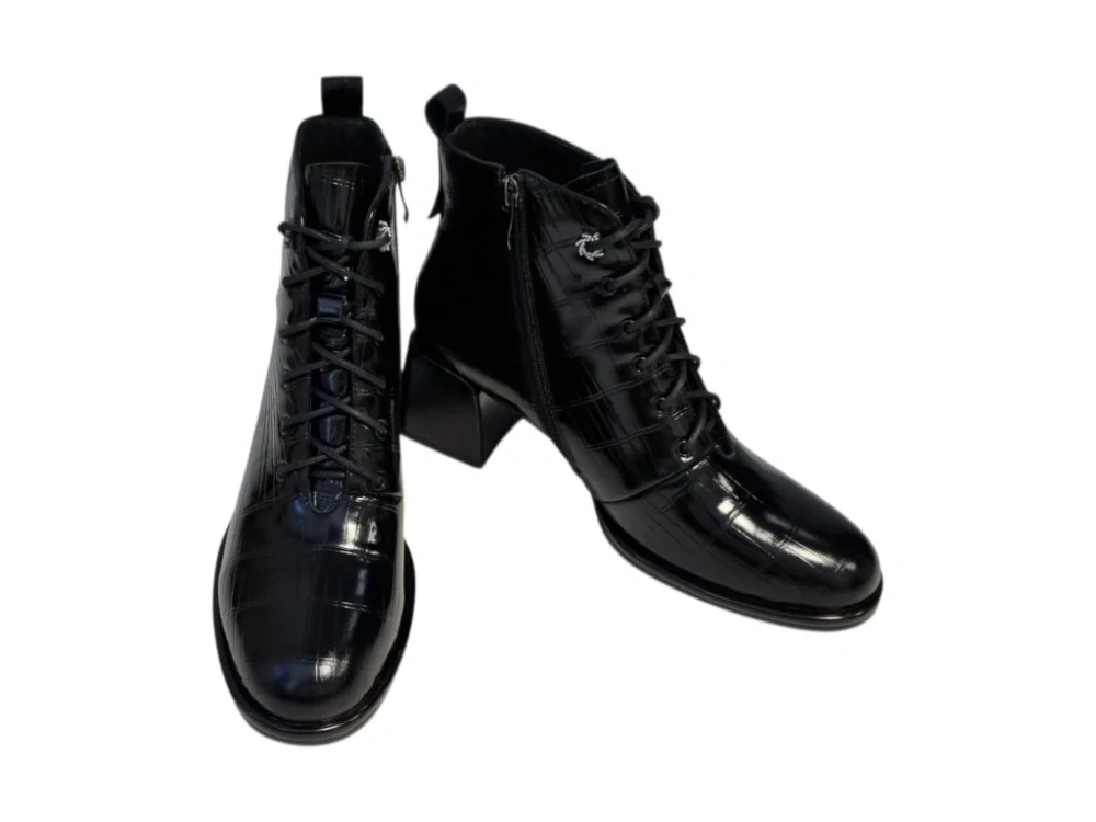 Urban Ladies luxusní černé kotníkové boty