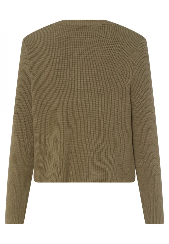 Marc Aurel kardigan se saténovými kapsami