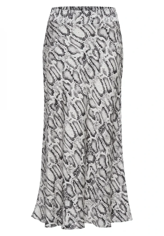 Marc Aurel stylová dámská sukně s moderním hadím potiskem