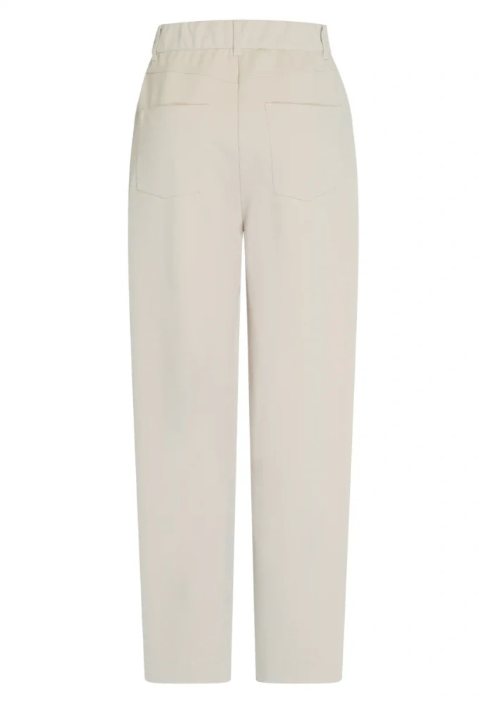 Marc Aurel béžové volné kalhoty s pohodlným střihem