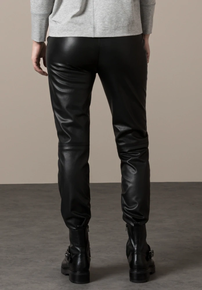 Bianca dámské kalhoty z imitace kůže