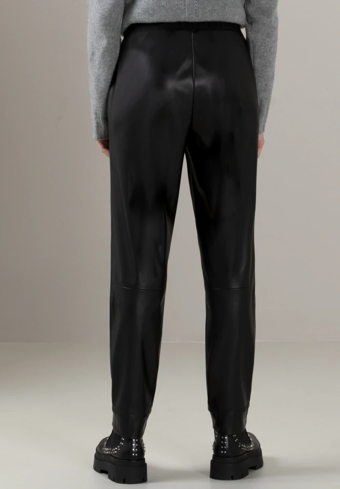 Bianca dámské kalhoty z imitace kůže