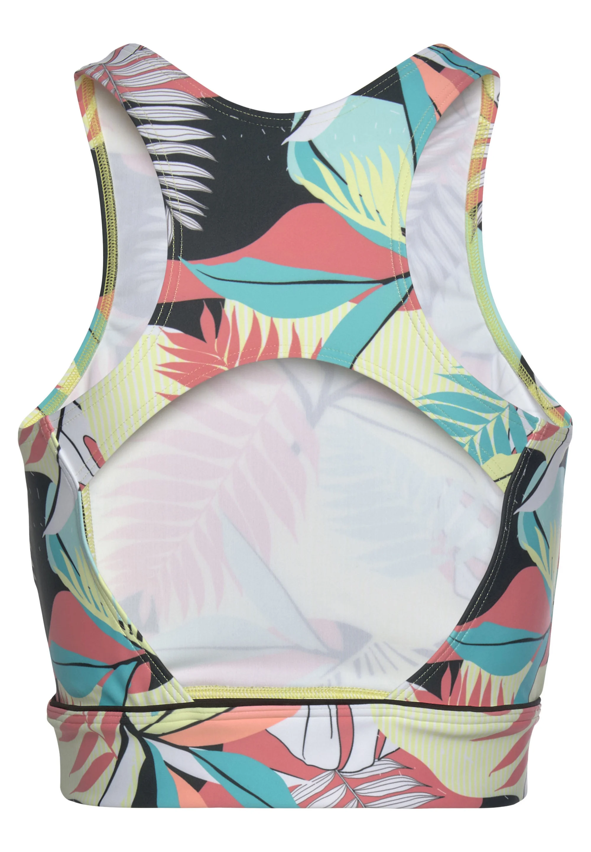 LASCANA ACTIVE sportovní top  v květinové barev