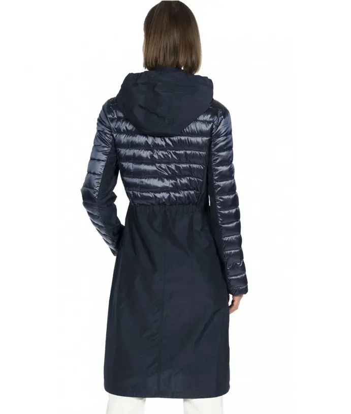 Green Goose bunda s dvoucestným zipem jarní modrá