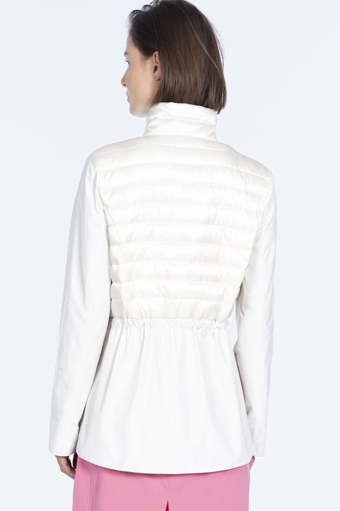 Green Goose elegantní jarní bunda bílá