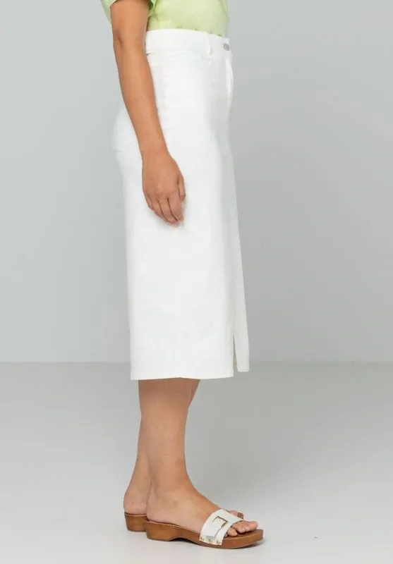 Džínová sukně Bianca bíla