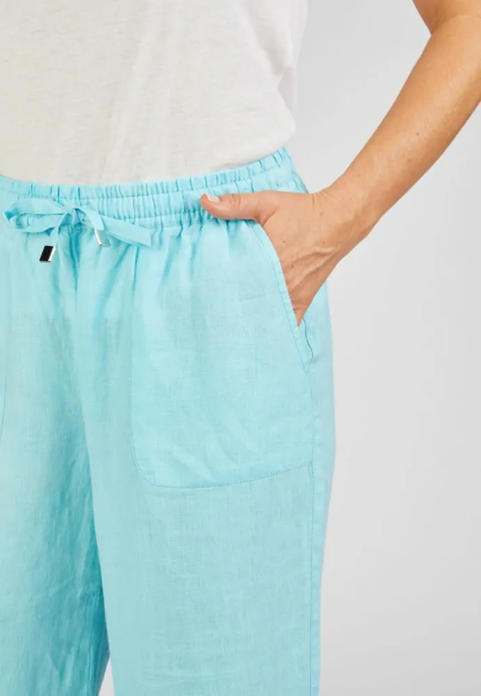 Jednobarevné kalhoty Rabe