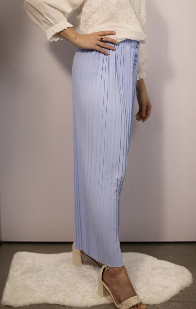 Dámské plisované volné kalhoty