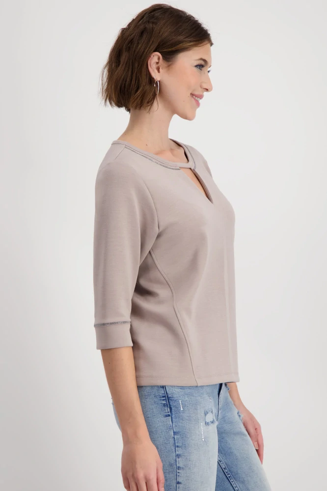 Monari dámská halenka s ozdobným výstřihem