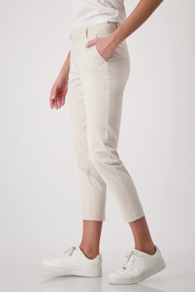 Monari elegantní 7/8 kalhoty s kapsami