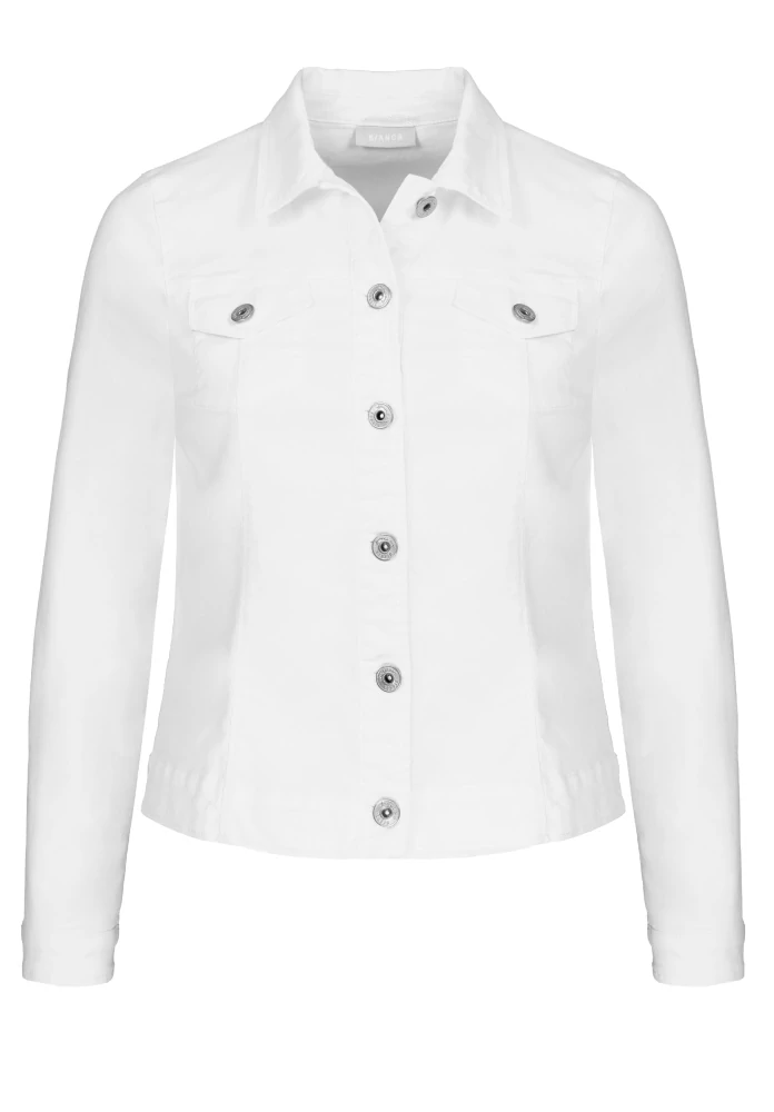 Bianca dámská bílá džínová bunda