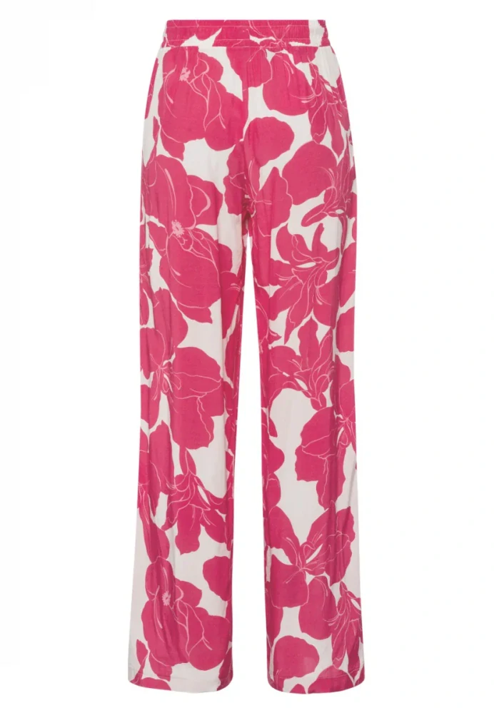 Marc Aurel kalhoty s květinovým potiskem