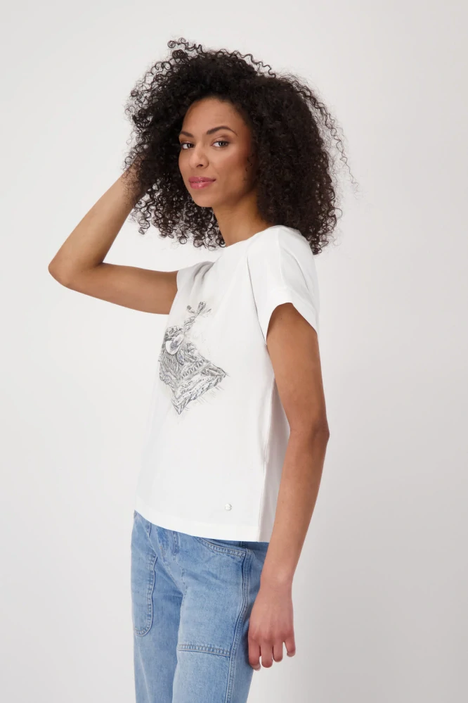 Monari tričko s potiskem kovbojských bot