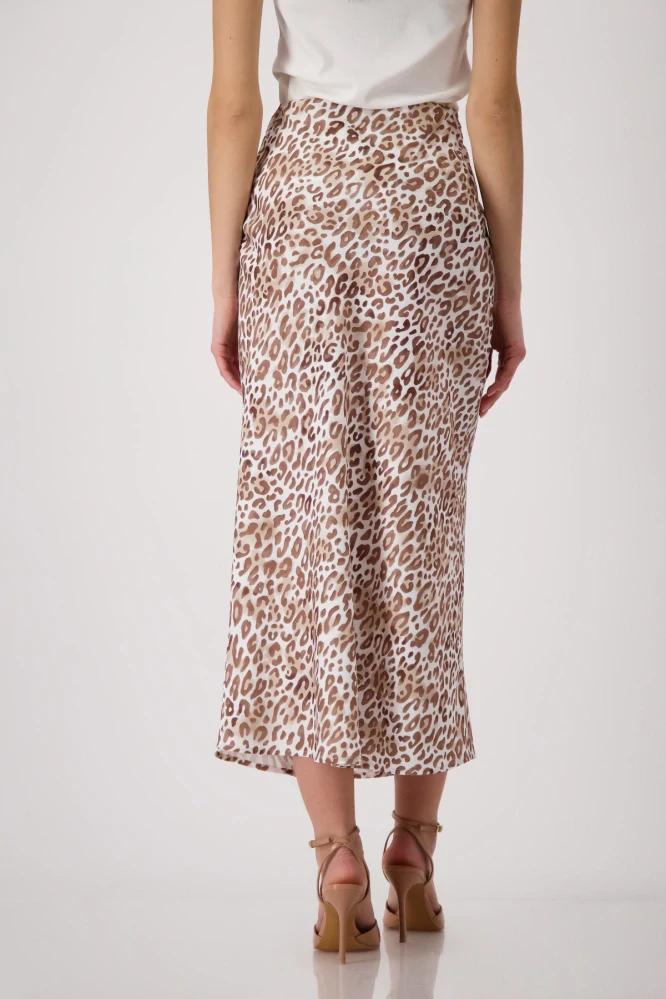 Monari dlouhá sukně s leopardím vzorem