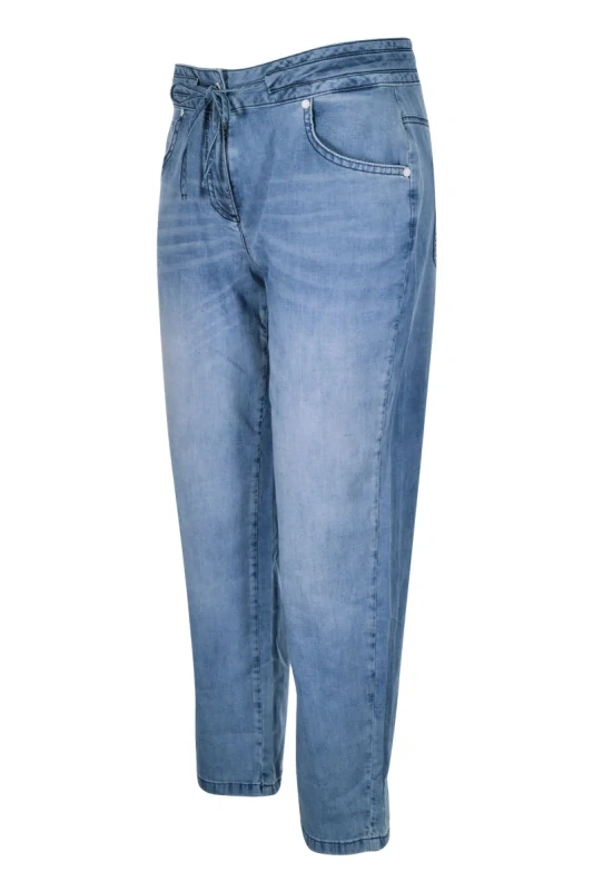 Kenny S ležérní kalhoty v módním džínovém vzhledu