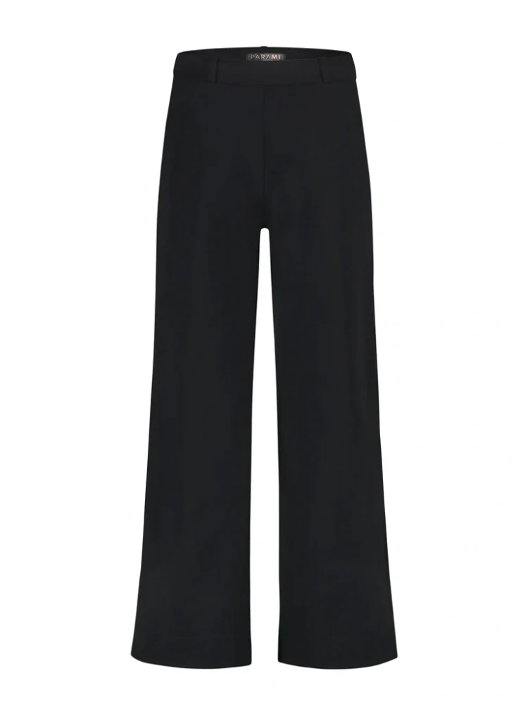 Para Mi elegantní dámské široké kalhoty "MIRA" s vysokým pasem
