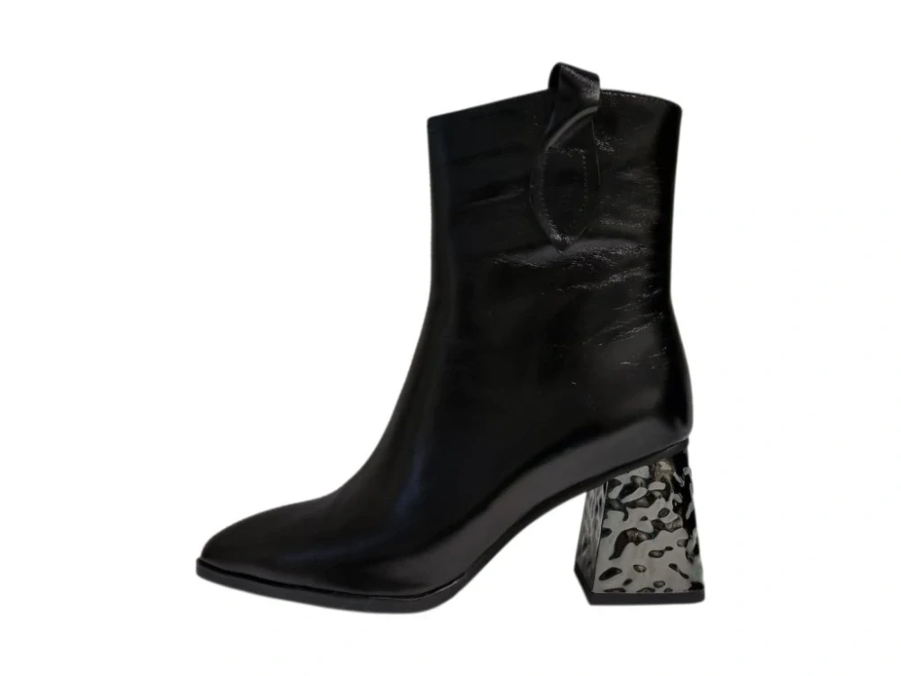 Urban Ladies stylové černé kotníkové boty