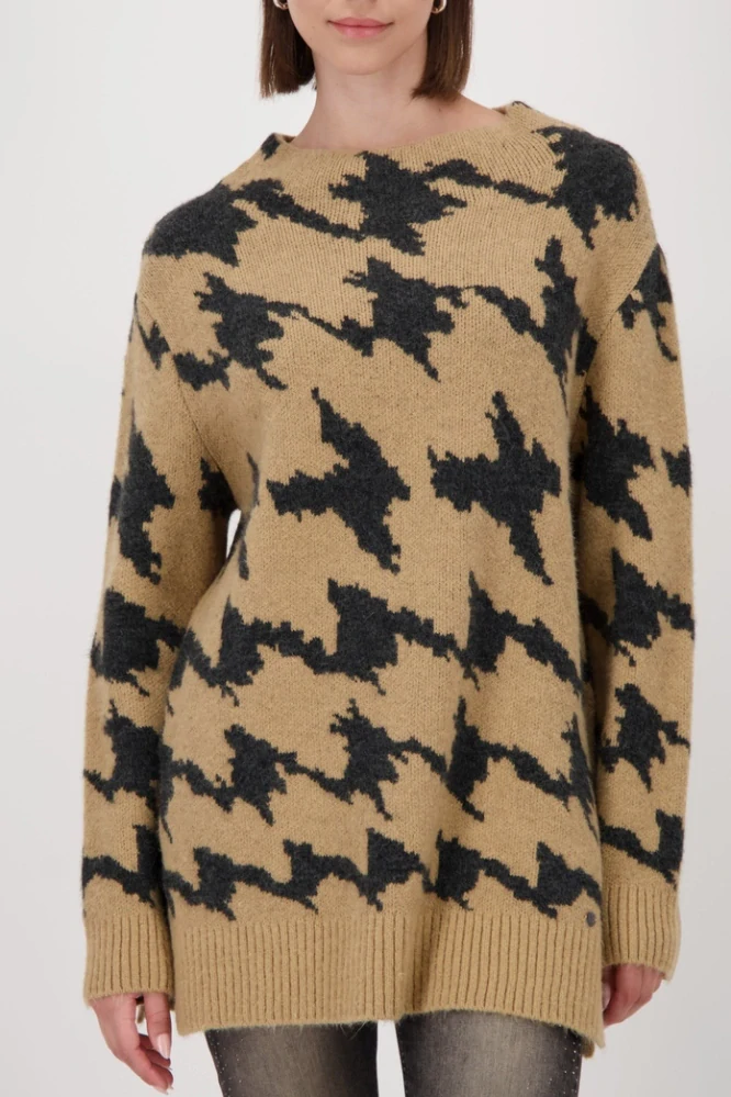 Monari pletený svetr s pepito vzorem