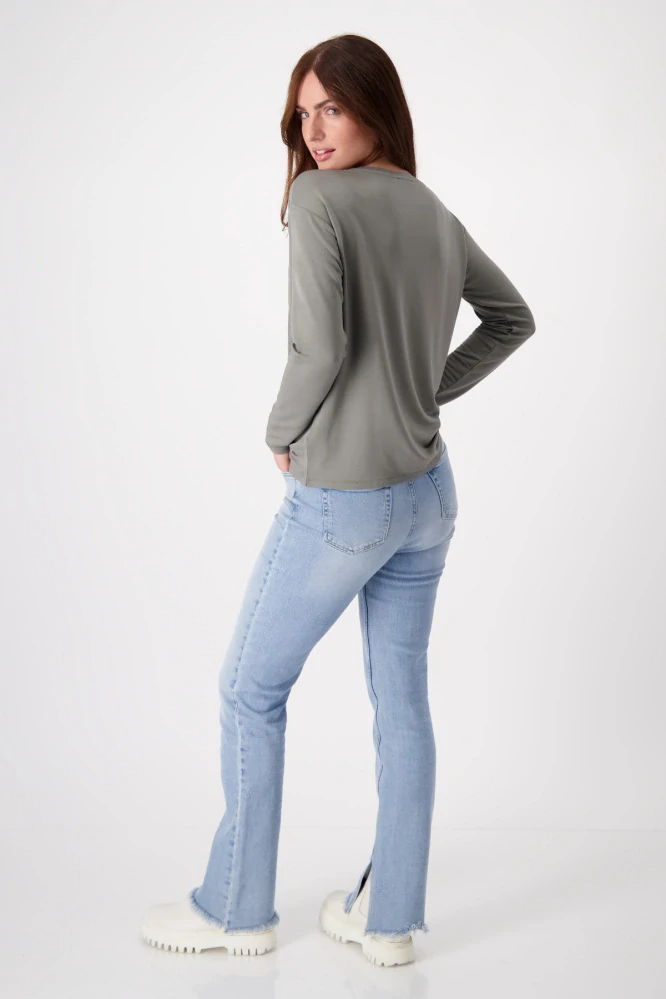 Monari dámská mikina s ozdobným nápisem