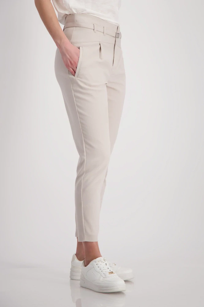 Monari dámské elegantní kalhoty s páskem