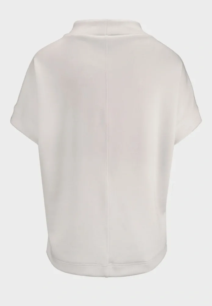 Bianca dámská bílí halenka s kratkými rukávy