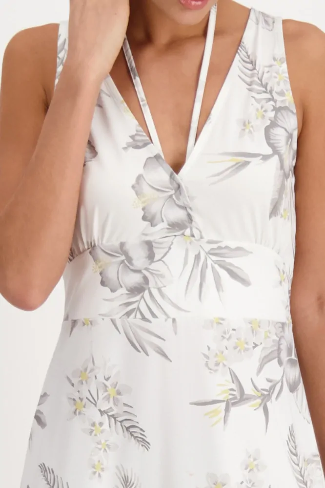 Maxi šaty s květinovým vzorem Monari